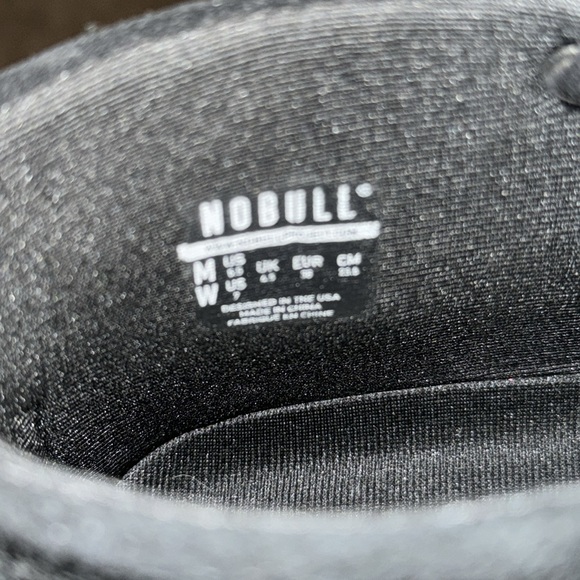 NoBull Black Mid Suede Trainer - Picture 5 of 5